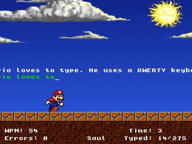 Mario Teaches Typing 3 (Big Trash Games)