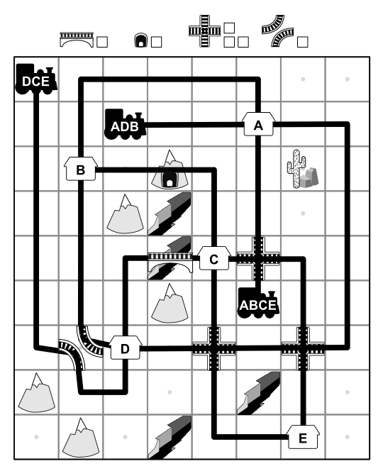 Railways! (Sunome Puzzles)