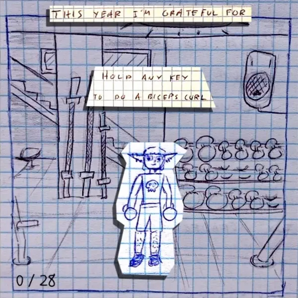 Grateful at the Gym (Arturo Cáceres)